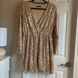 BooHoo Sequin Dress